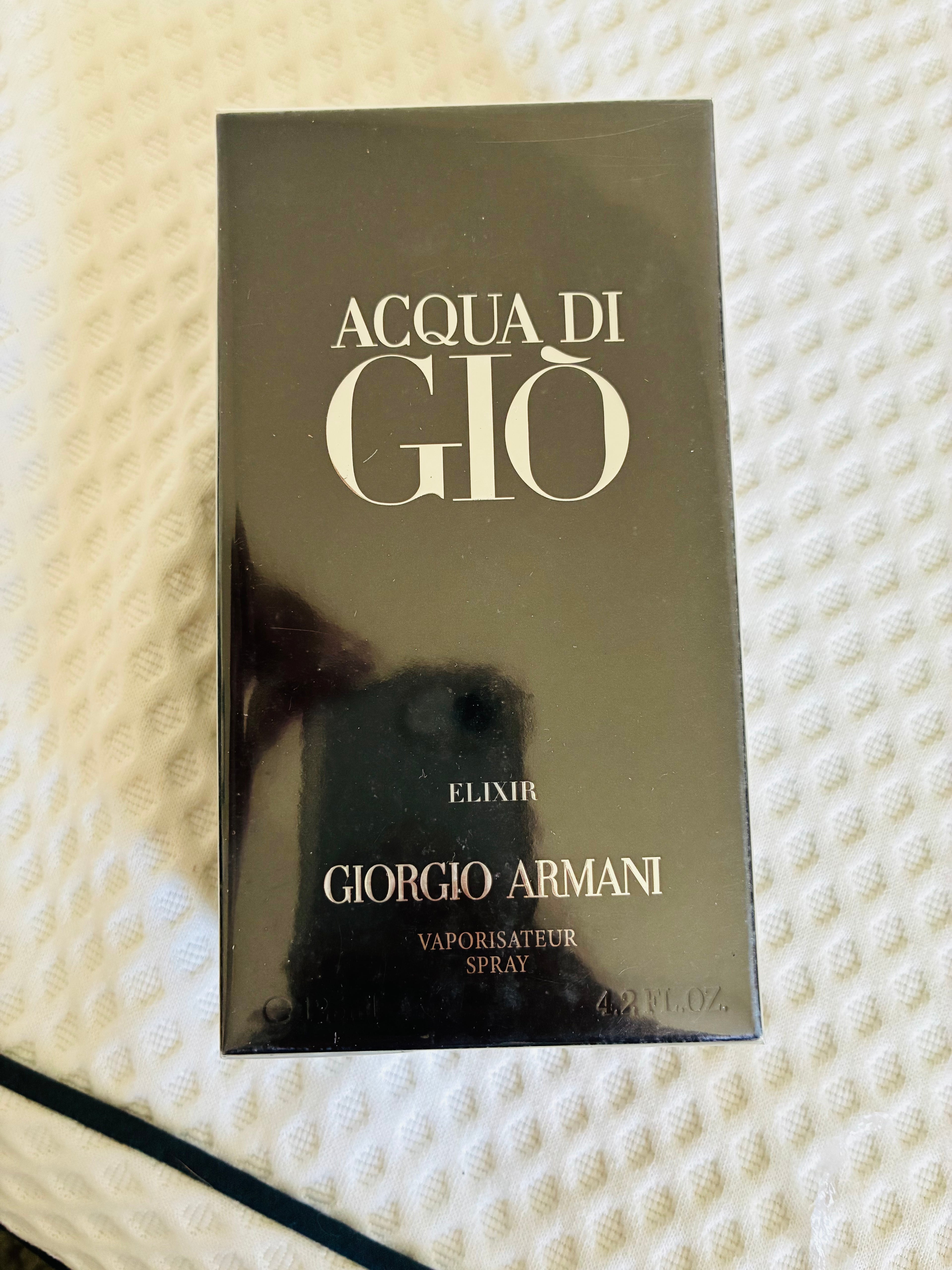 Acqua di Giò Elixir 125ml Luxury Men’s Fragrance
