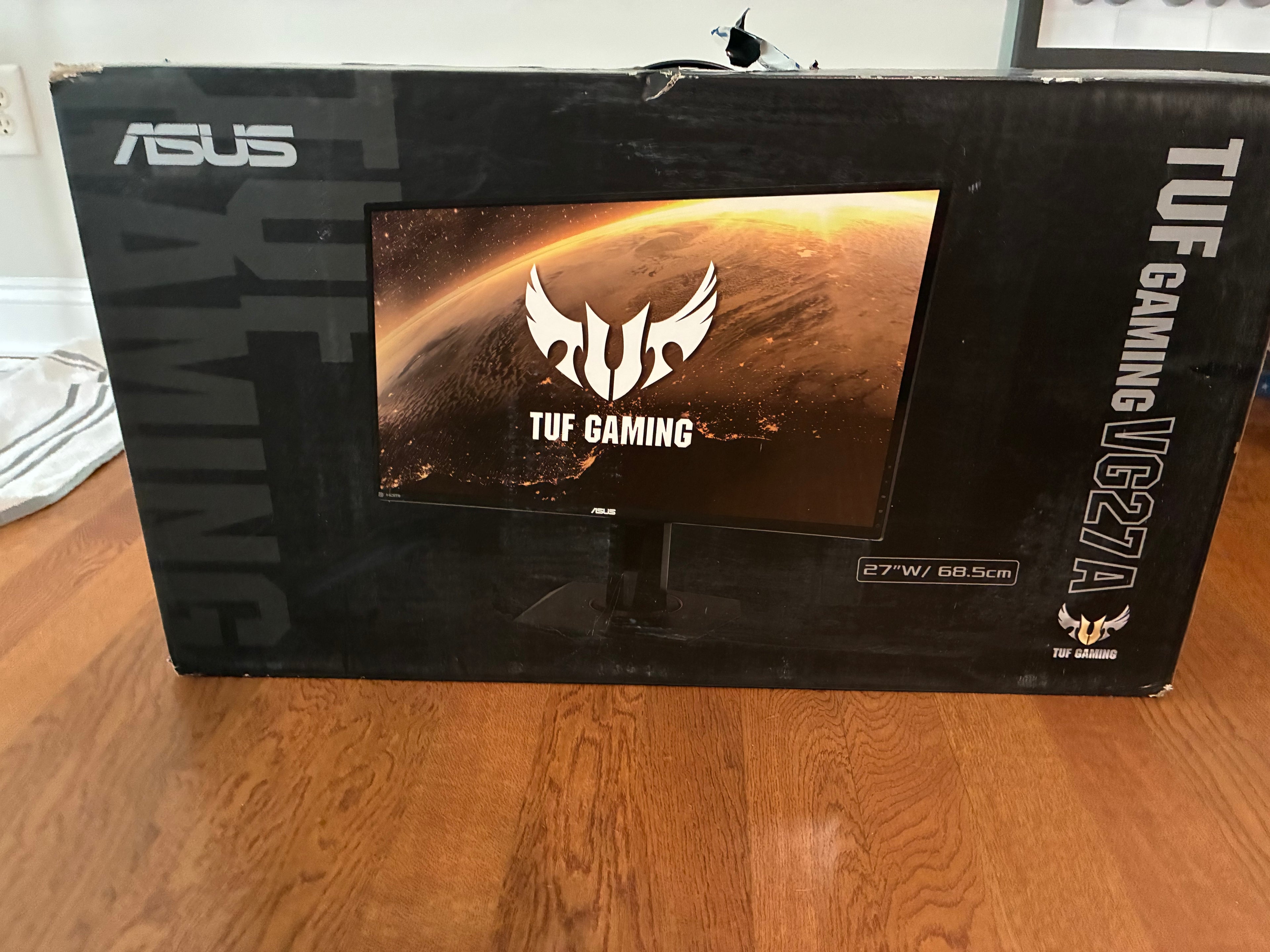 ASUS TUF Gaming VG27A 27" Monitor  The ASUS TUF Gaming VG27A delivers a large 27-inch display designed for gaming, productivity, and entertainment.
